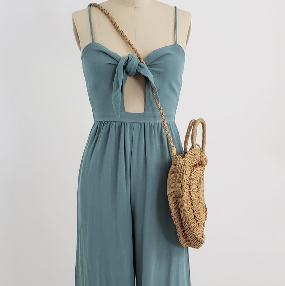 Juliette Sage Jumpsuit